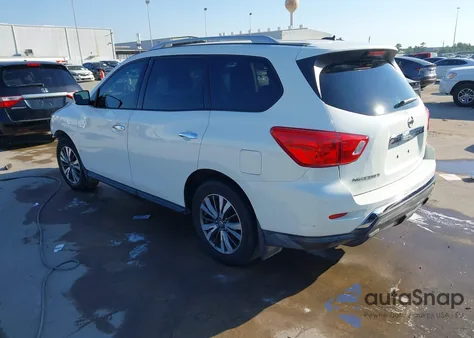 2017 Nissan Pathfinder S из США, поврежденный, VIN 5N1DR2MN8HC673357